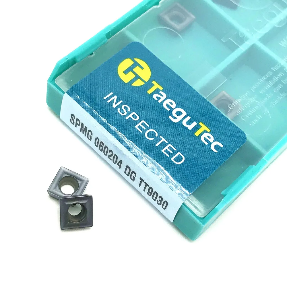 

SPMG060204 TT9030 metal lathe tools carbide insert drilling cutter Teagutec U Drill Drilling Blade SPMG060204 TT8020 lathe parts