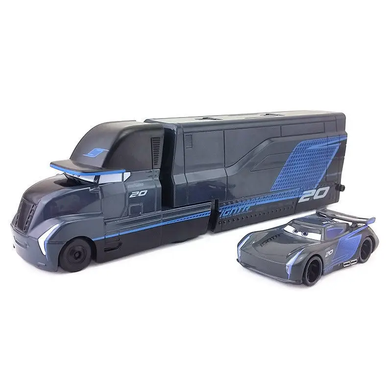 Disney Pixar Cars Mack Lightning McQueen Чико Хикс Кинг Джексон шторм Круз Рамирез грузовик 1:55 литой модельный автомобиль игрушка детский подарок