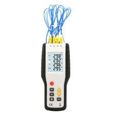 HT-9815 four-channel digital contact thermocouple thermometer electronic thermometer Type-K Thermocouple Temperature Tester
