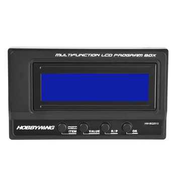 

Hobbywing 3 In 1 Professional Multifunction LCD Program Box RC Car #Program Card D4
