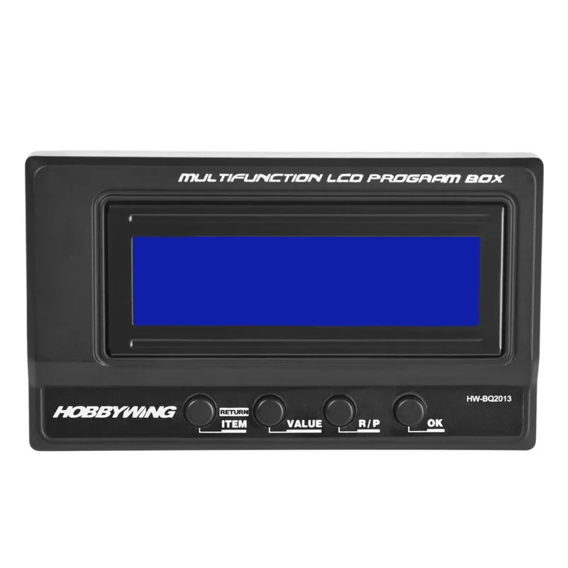 Hobbywing 3 en 1 professionnel multifonction LCD boîte de programme voiture RC # carte de programme D4