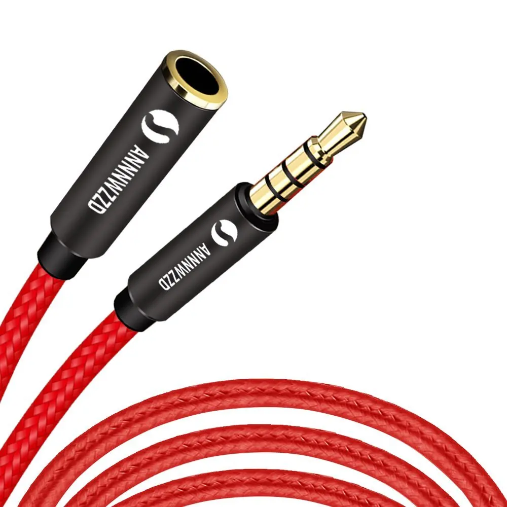 

3.5mm Extension Audio Cable Male to Female Aux Cable Headphone Cable 3.5 mm extension cable for iPhone 6s MP3 MP4 Player