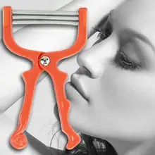 1 шт. пластик ручной для удаления волос на лице Threading Красота Эпиляторы Инструмент Уход за кожей лица пружина для волос Remover