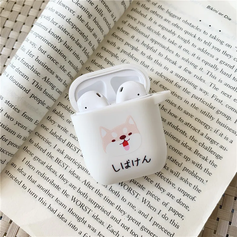 Милый чехол для Airpods с милым рисунком, мягкий чехол s для AirPods, чехол, защитная крышка, мультяшный Bluetooth, беспроводной чехол для наушников - Цвет: Style 3