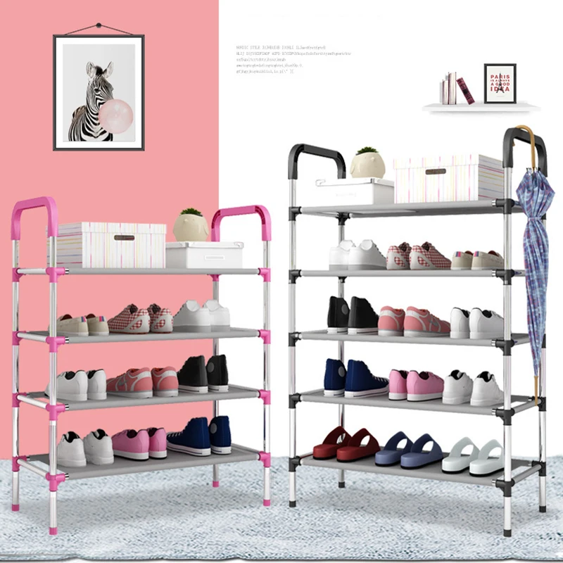 

Household Dust-proof Assembly Shoes Cabinet Multi-layer Shoe Racks Dormitory Simple Multi-purpose Shoes Shelf