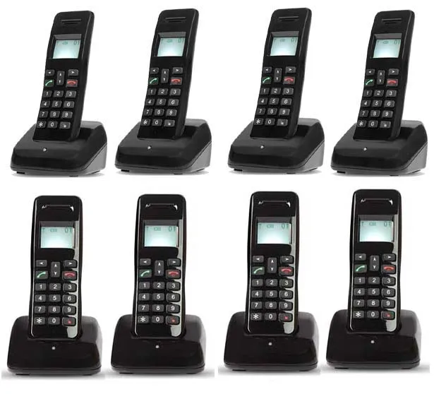 

MOUNTAINONE New Arrival 2.4GHz Wireless Digital Audio Intercom system for 8-way ,the open distance 400m with Li Battery