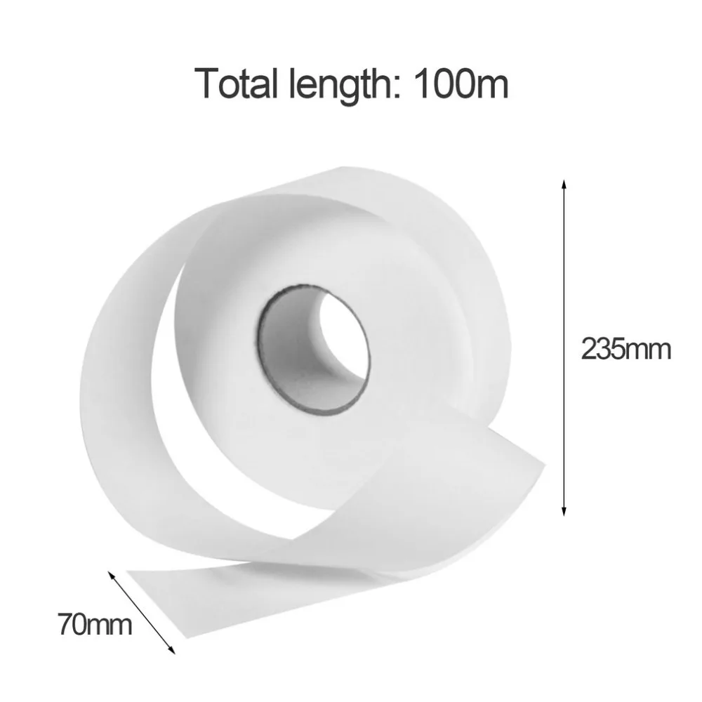 Восковые полоски ROLLS 100 м депиляции полосы рулон удаления волос Нетканая одноразовые