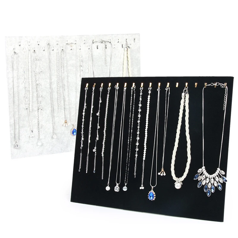 Necklace Pendant Display Stand Women Jewelry Organizer Holder Storage Case Bracelet Display Rack Large Necklace