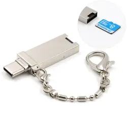 USB 3,1 тип-c кардридер Micro SD/карты памяти TF OTG кардридер для мобильного телефона/планшета/ПК кардридер для huawei p10