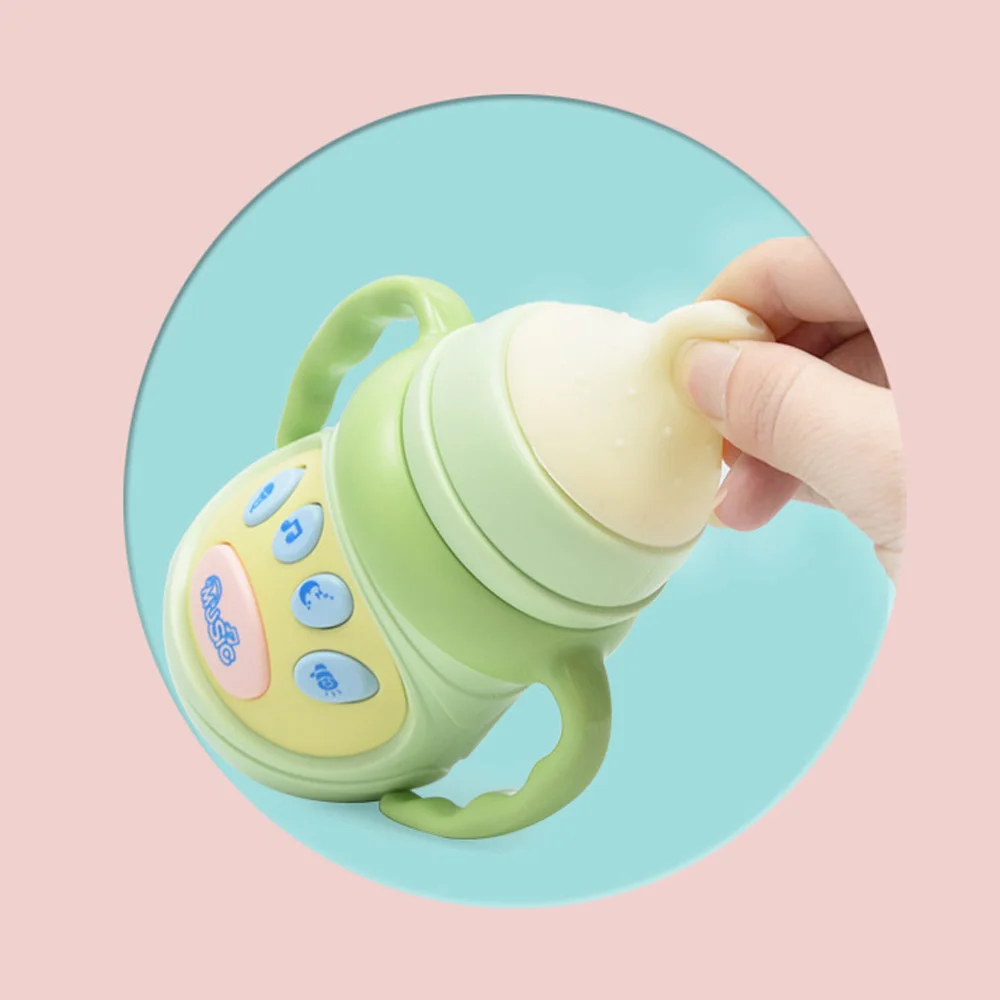 Детская звуковая музыка моделирование молочная бутылка игрушка для малышей раннего обучения инструмент instrumtos Музыкальные Игрушки для маленьких детей подарок