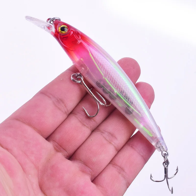 Proleurre 1 قطع العائمة طعوم صيد سمك البلمة 110 ملليمتر 13.5 جرام الصيد المتذبذب Pesca الاصطناعي عالية الجودة Crankbait نموذج معالجة Proleurre 1 قطع العائمة طعوم صيد سمك البلمة 110 ملليمتر 13.5 جرام الصيد المتذبذب Pesca الاصطناعي عالية الجودة Crankbait نموذج معالجة