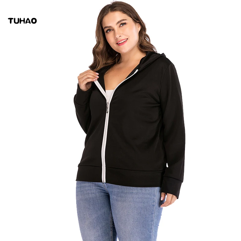 Aliexpress.com : Buy TUHAO Plus Size 4xl 3XL Zipper Black