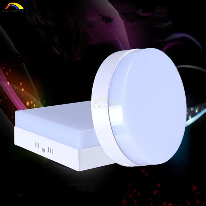 6W 12W 18W 24W Round Square Led Panel Light Surface Mounted Downlight lighting Led ceiling down