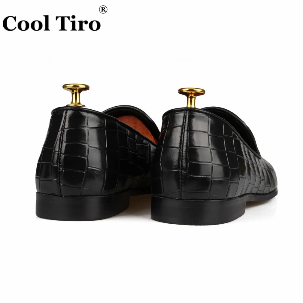 Crocodile pattern LOAFERS (13)