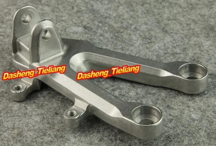 Aluminum Alloy Motorcycle Front Rider Foot Pegs Footrest Brackets for Honda 2004 2005 2006 2007 CBR1000RR / CBR 1000RR