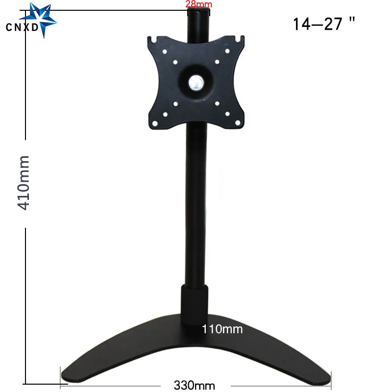 Universal Monitor Table Stand LCD Floor Desk Monitor Mount Stand 