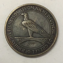 1930 Германия 5 Reichsmark Liberation of Rhineland