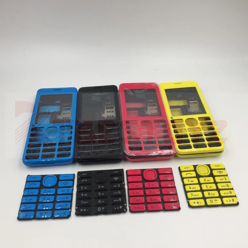 RTBESTOYZ Полный Мобильный телефон Корпус чехол + enlist клавиатура для Nokia 206 2060 + отслеживание