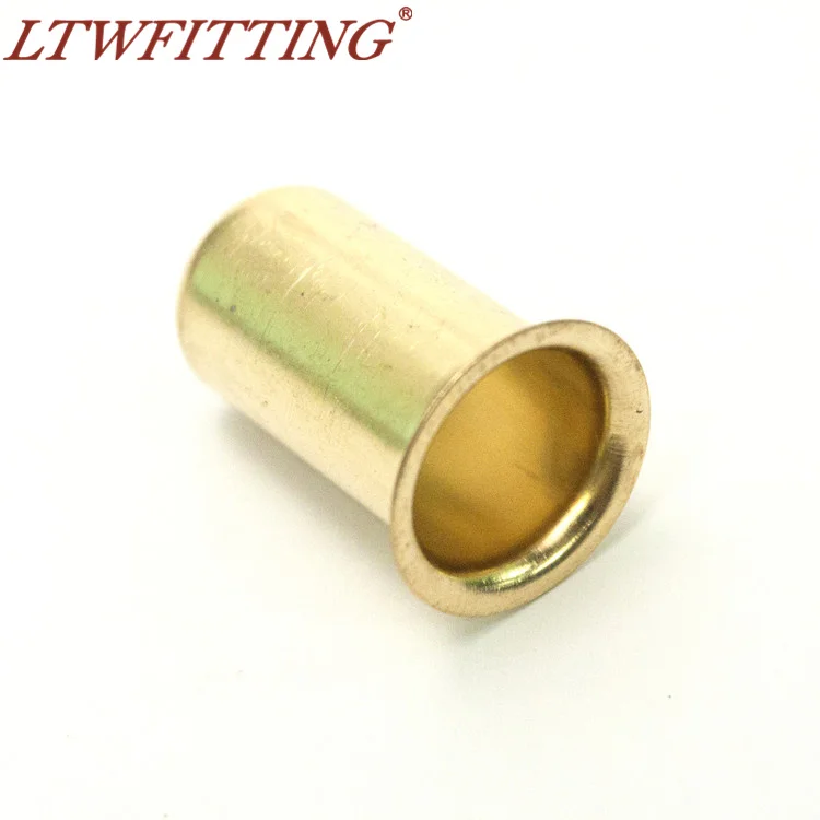 LTWFITTING 5/8" Brass Compression Insert,BRASS COMPRESSION FITTINGin