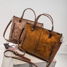 Yuhua, новые женские трендовые сумки, сумка-мессенджер для отдыха, модная Корейская версия женской сумки, ретро вместительная сумка с клапаном