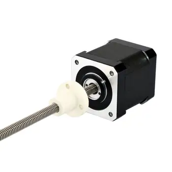

Nema 17 External Linear Stepper Motor Precision Linear Actuator 48mm Stack 1.3A Lead Screw Length 250mm for 3D Printers
