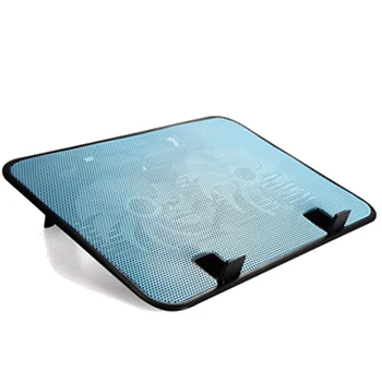 

New Arrival 14 inch Notebook Cooler 5v Dual Fan USB External Laptop Cooling Pad Slim Stand High Speed Silent Metal Panel Fan