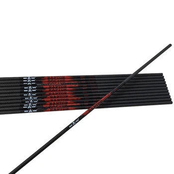 

6/12pcs Archery Carbon Arrows Shaft 3k Weave ID6.2mm sp340 400 for Compound Bow Hunting archery accessories
