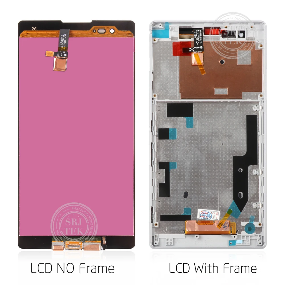 ЖК дисплей 6 0 дюйма сенсорный экран для SONY Xperia T2 Ultra D5322 D5303 D5306 XM50h с рамкой