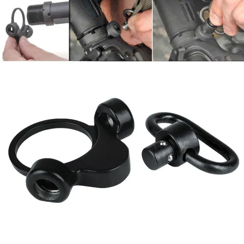 

1 pcs Tactical Sling Swivel Loop Push Button QD Mount For Key Mod Handguard Rail Attachment Accessories
