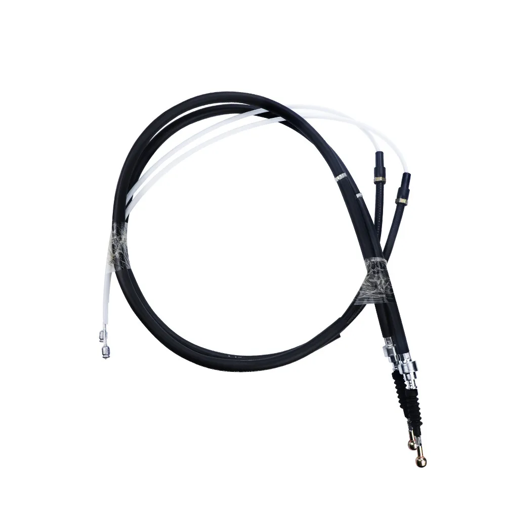 

High quality For VW Golf Mk4 1999-2005 Rear Hand Brake Handbrake Cable Set x 2 NR natural rubber Pull cable set 40*30.5*3.5cm