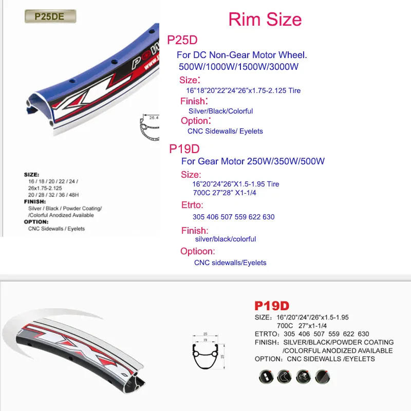 rim size