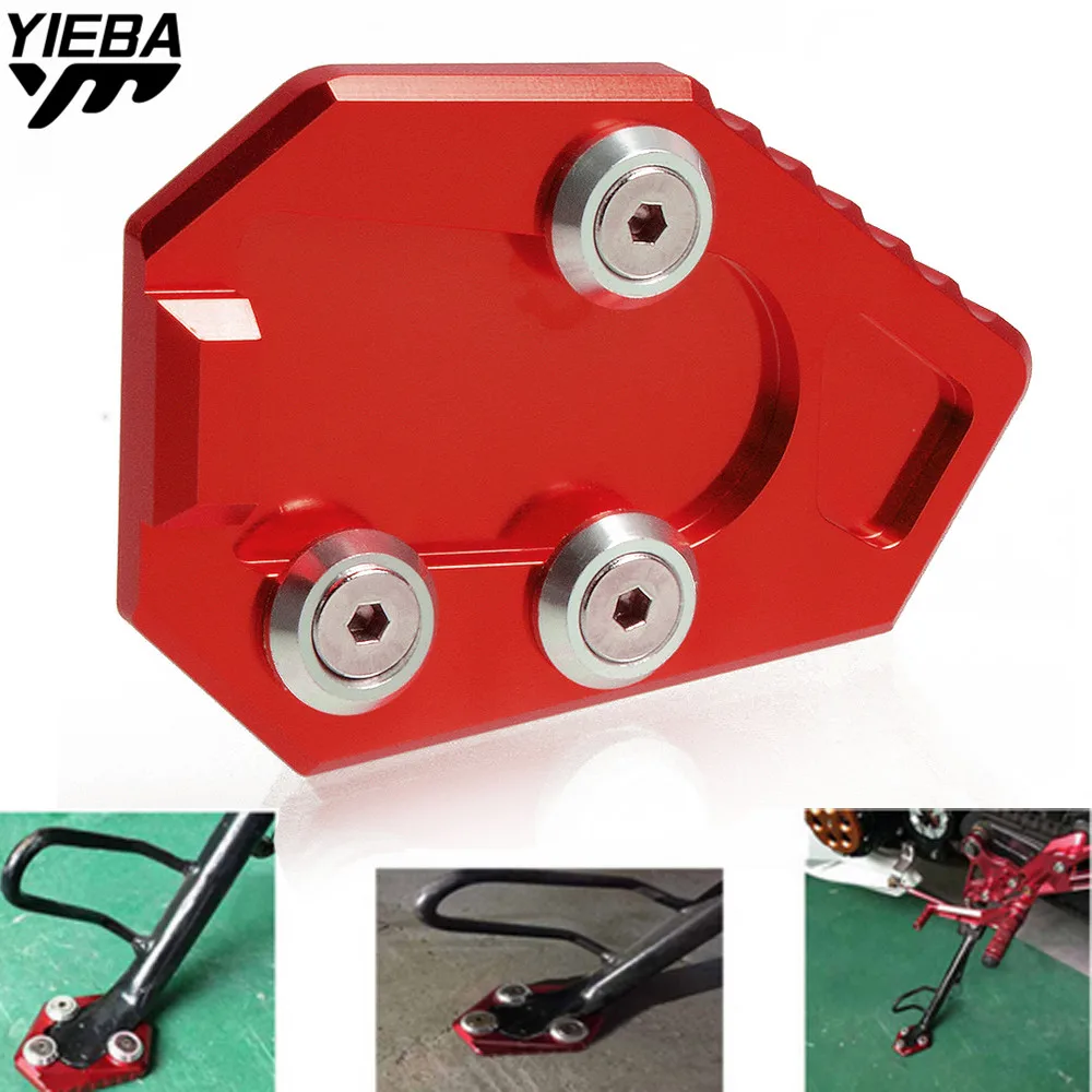 FOR HONDA CBR1000R CBR 1000 R CBR1000R CBR 1000R 2008-2015 Motorcycle Bike CNC Kickstand Side Stand Plate Pad Enlarge Extension