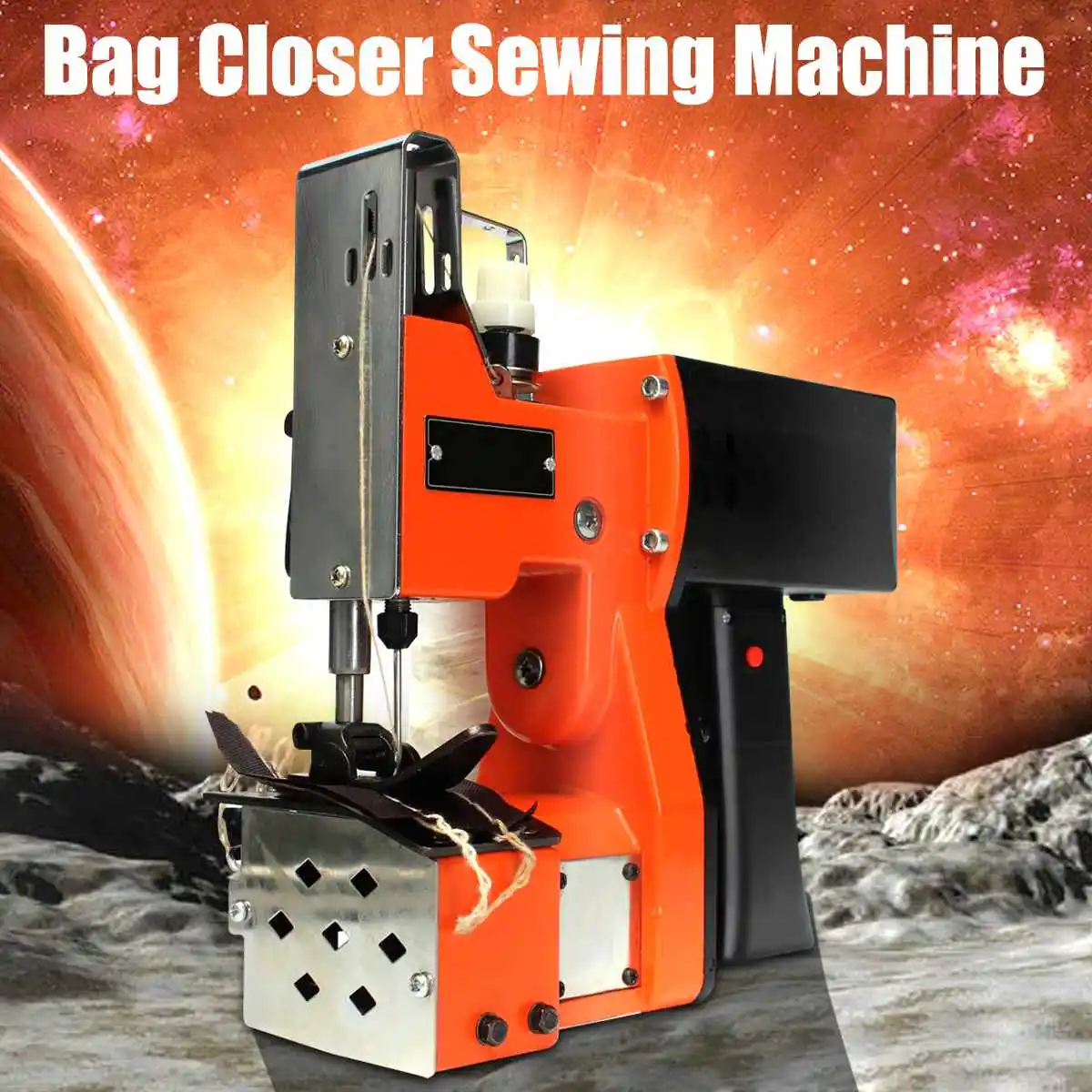 

220V Portable Electric Sewing Machine Sealing Machines Kit for Home Textile Industrial Portable Bag Closer Stitching Machine