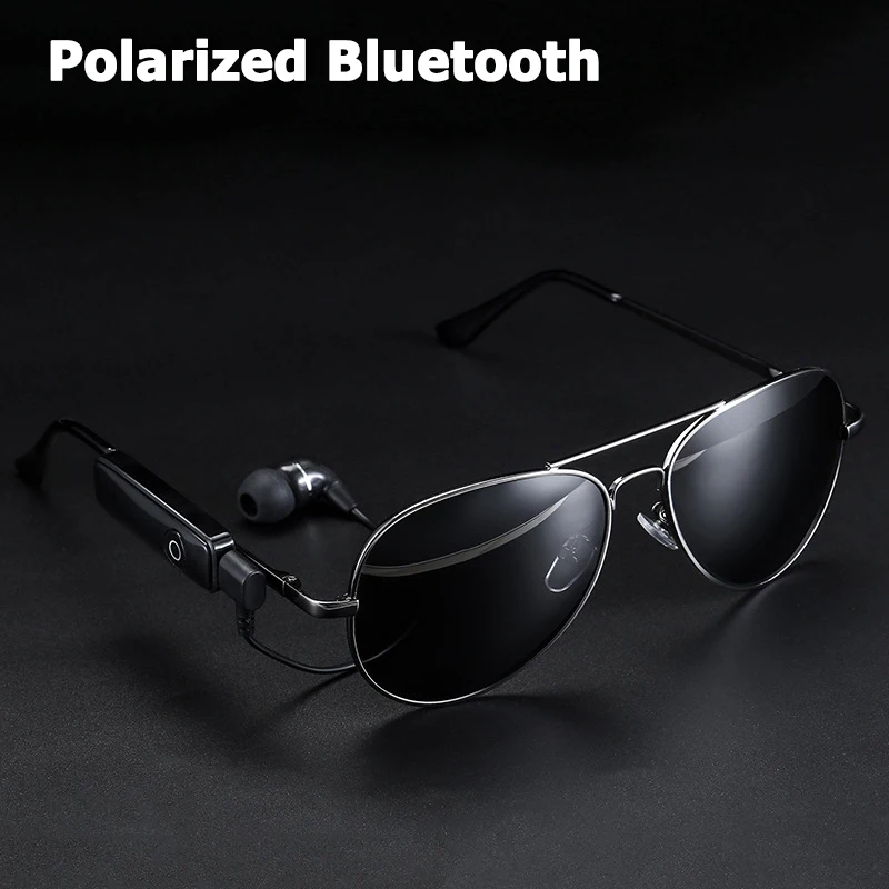 JackJad POLARIZED Aviation Style Smart Bluetooth Headset Sunglasses Driving Music Call&Answer Sun Glasses Oculos With Headphone JackJad POLARIZED Aviation Style Smart Bluetooth Headset Sunglasses Driving Music Call&Answer Sun Glasses Oculos With Headphone