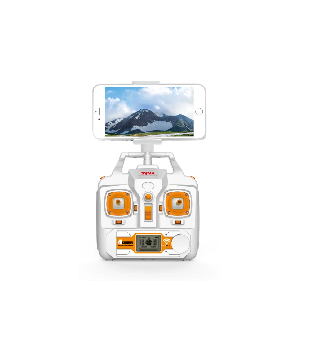 Syma X8W WiFi видео в реальном времени 2 4G 4ch 6 Axis Venture с мегапиксельной широкоугольной