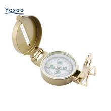 Портативная навигационная туристическая Складная компас линза для часов Военная многофункциональная линейка наружная увеличительная направляющая для выживания