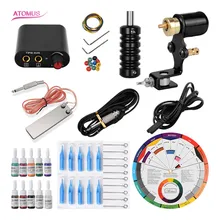 Татуировки машины ручка набор Para Tatuagem ротативная Nueva Lega Suplies новичок Тато Профессиональный роторный татуировки