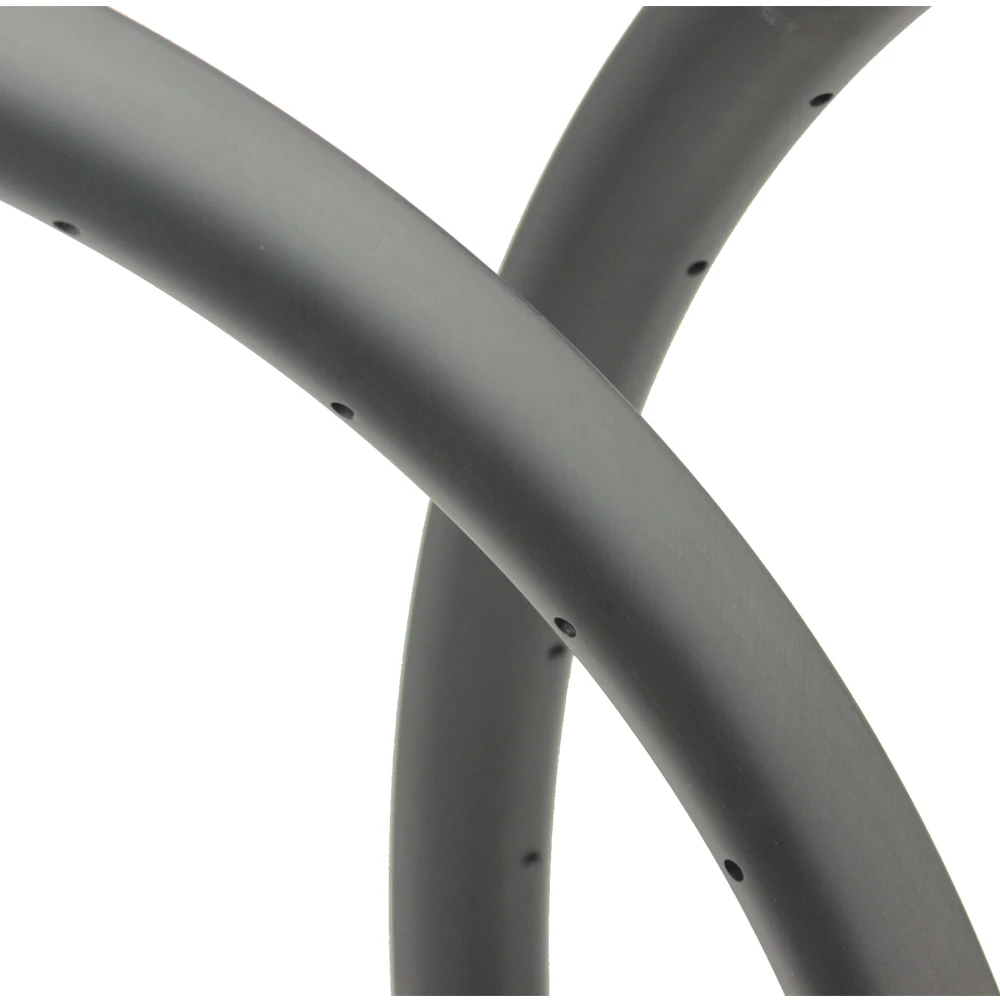 Discount 29er MTB Carbon Rim Asymmetric Type Tubeless Ready 33mm * 29mm For XC AM Mountain Bike Wheel Super Light Weight 350g/piece 2