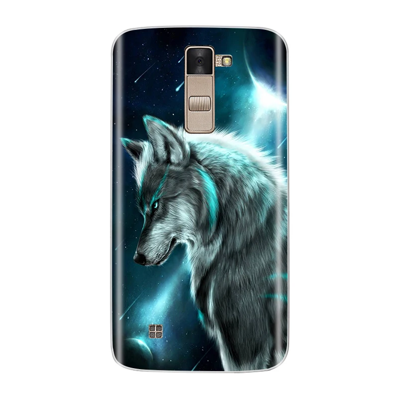 Чехол для телефона LG K8 силиконовый мягкий ТПУ Модный цветочный узор окрашенный защитный чехол для LG K8 задняя крышка чехол s - Цвет: No.19