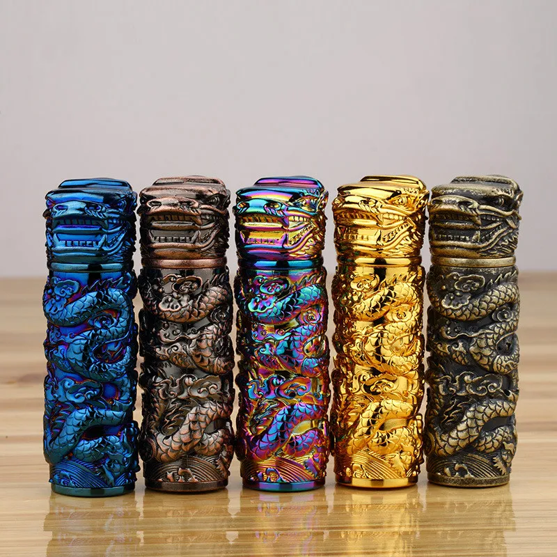 Coiled Dragon Charging USB Lighter Gravity Rechargeable Windproof
