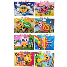 20 шт./партия. DIY 3D наклейки-пазлы, открытки ручной работы, EVA пены Ремесла, обучайте свой собственный. Ранние развивающие игрушки, игрушки для детского сада. на заказ