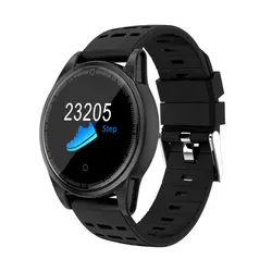 Смарт-часы Для женщин R13 наручные Для мужчин монитор сердечного ритма Sport Band Фитнес трекер Smartwatch Bluetooth браслет для Android я