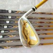 Абсолютно 9 шт. 3 звезды Honma IS-03 Железный набор Honma S-03 Гольф железные клюшки для гольфа 5-11AwSw Графит/стальной вал с крышкой на голову