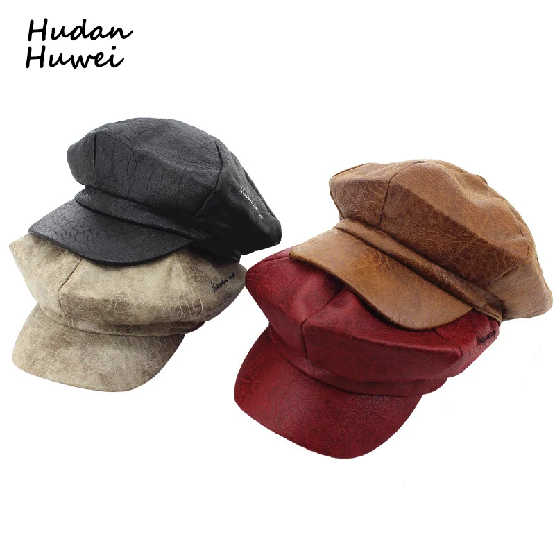 leather driving cap sale