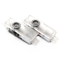 2 шт. светодиодный автомобиль Добро пожаловать для открытой автомобильной двери с эмблемой светильник авто тень лампы проектора для BMW E46 E90 E39 E60 F30 E36 X5 G30 E70