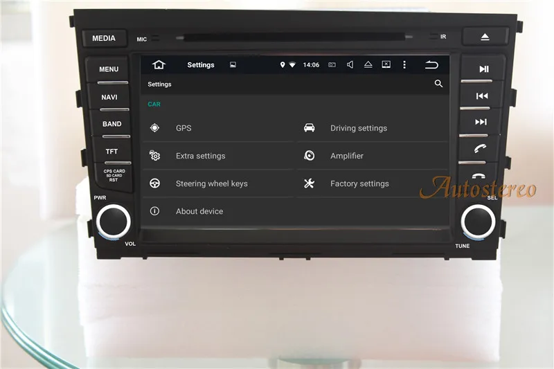 Excellent Android7.1 Car CD DVD Player AutoStereo Unit GPS Navigation for HYUNDAI MISTRA 2013-2016 Multimedia Stereo Auto Headunit 10