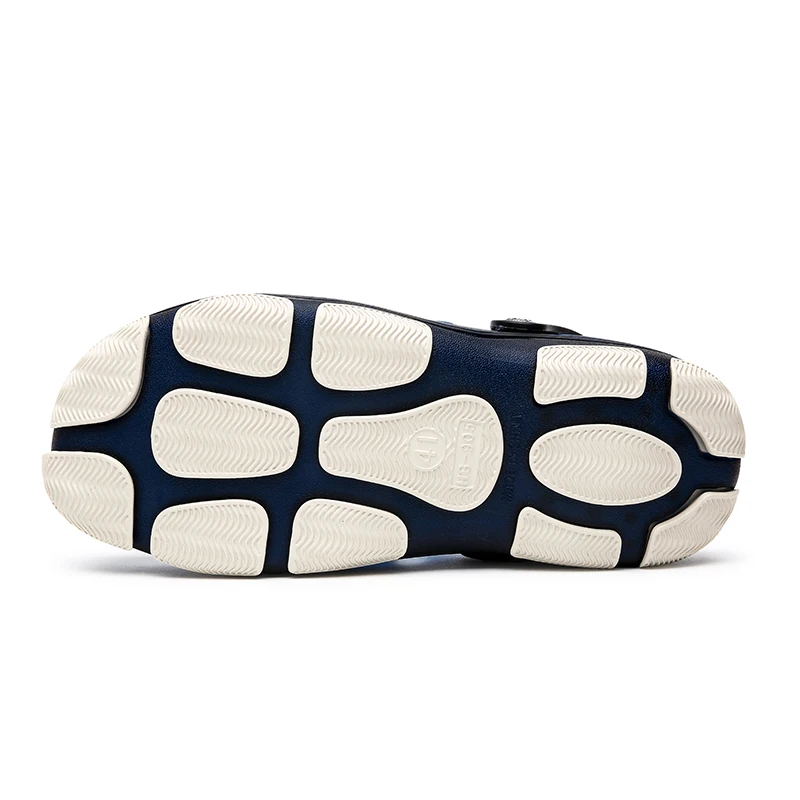 GUDERIAN 2019 جديد الصيف الصنادل حذاء رجالي في الهواء الطلق شاطئ الوجه يتخبط الرجال جلدية جيلي أحذية الرجال Zapatillas دي هومبر