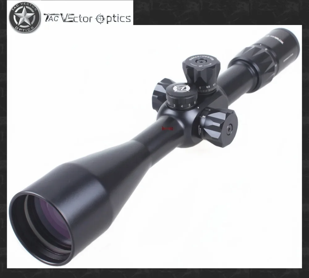

Vector Optics Counterpunch 6-25x56 First Focal Plane Tactical Mildot FFP Riflescope / 30mm Monotube with Mount Ring 1/4 MOA