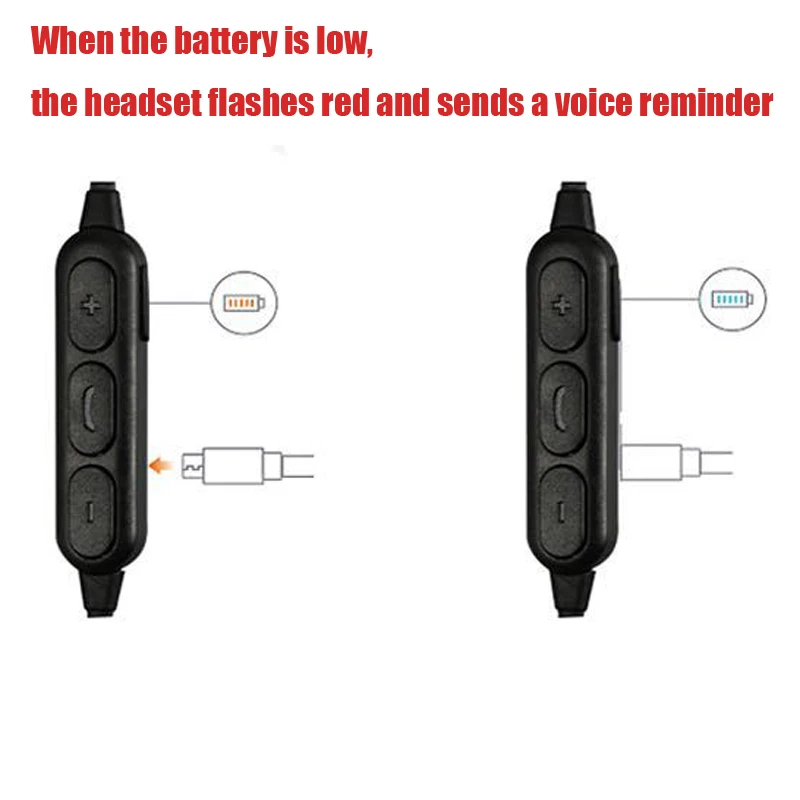 Magnetic Wireless Bluetooth Earphone Stereo Sports Earbuds Wireless in ear Headset with Mic For IPh Xiaomi OPPO VIVO PC