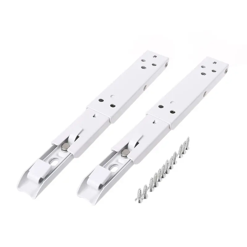 

F Shape 10" Triangular Folding Bracket Metal Release Catch Support Bench Table Shelf